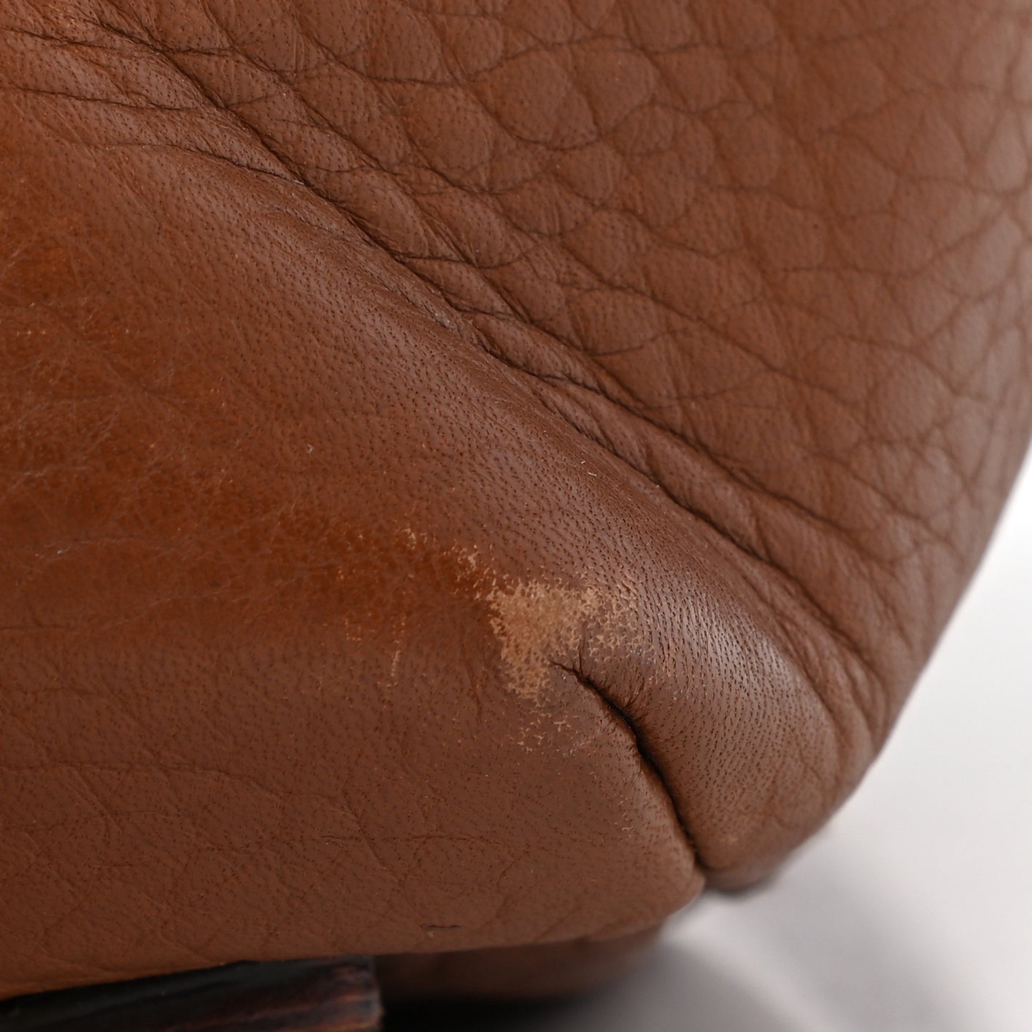 Leopard Print Canvas Calfskin Animalier Shoulder Bag Brown