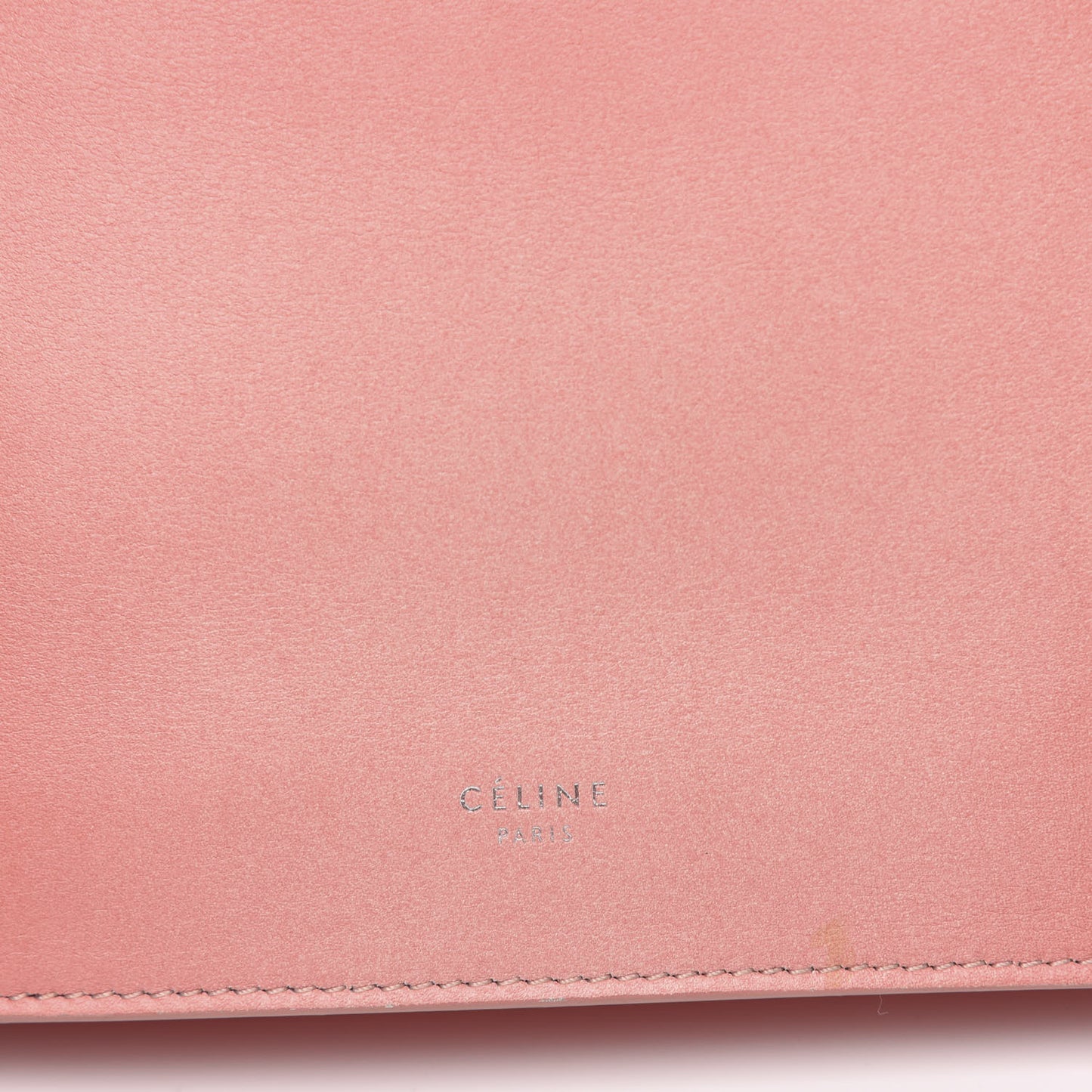 Smooth Calfskin Mini Clasp Bag Pink