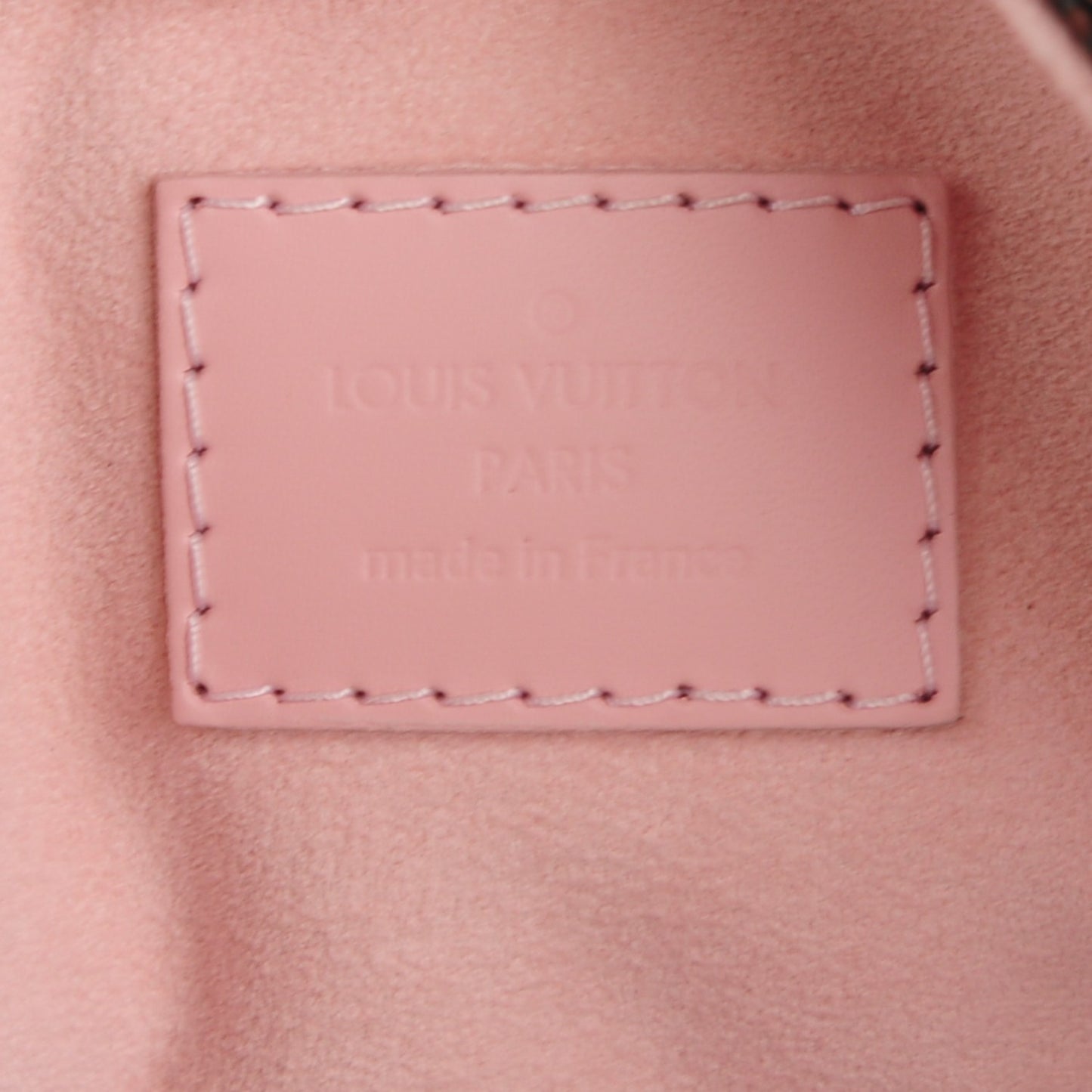 Damier Ebene Caissa Hobo Rose Ballerine