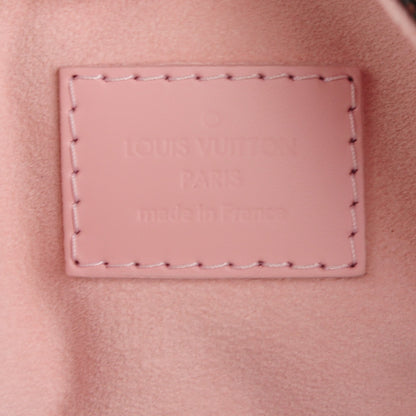 Louis Vuitton Damier Ebene Caissa Hobo Rose Ballerine 6 of 7