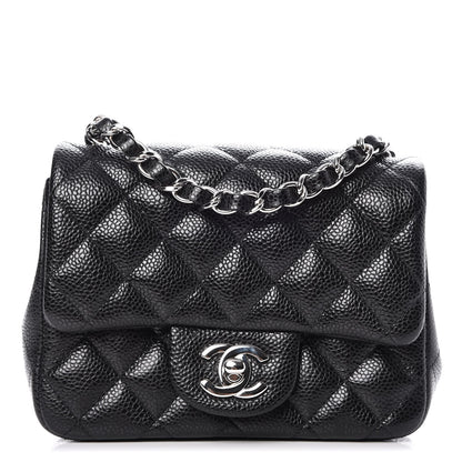 Chanel Caviar Quilted Mini Square Flap Black 1 of 9