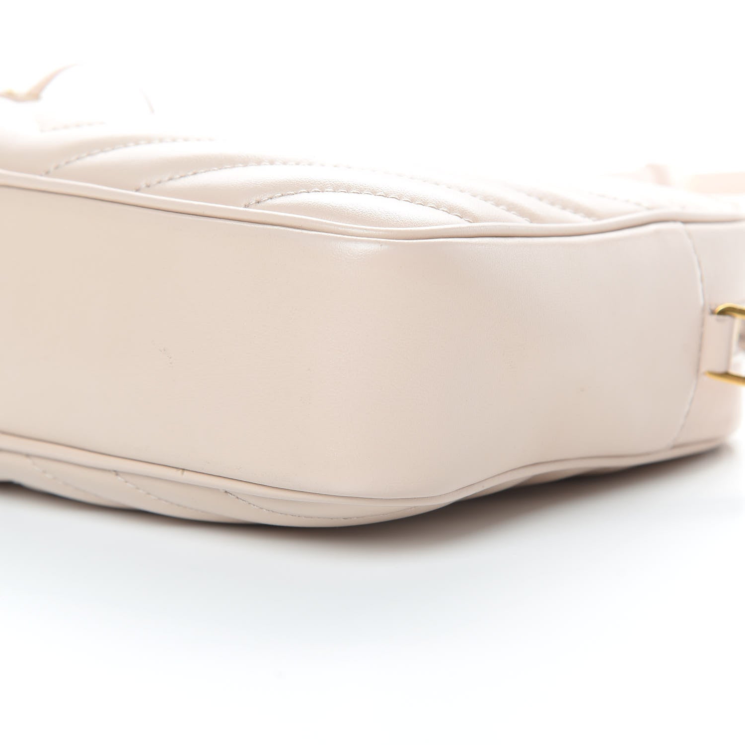 Saint Laurent Calfskin Matelasse Monogram Lou Camera Bag Washed Light Pink 10 of 12