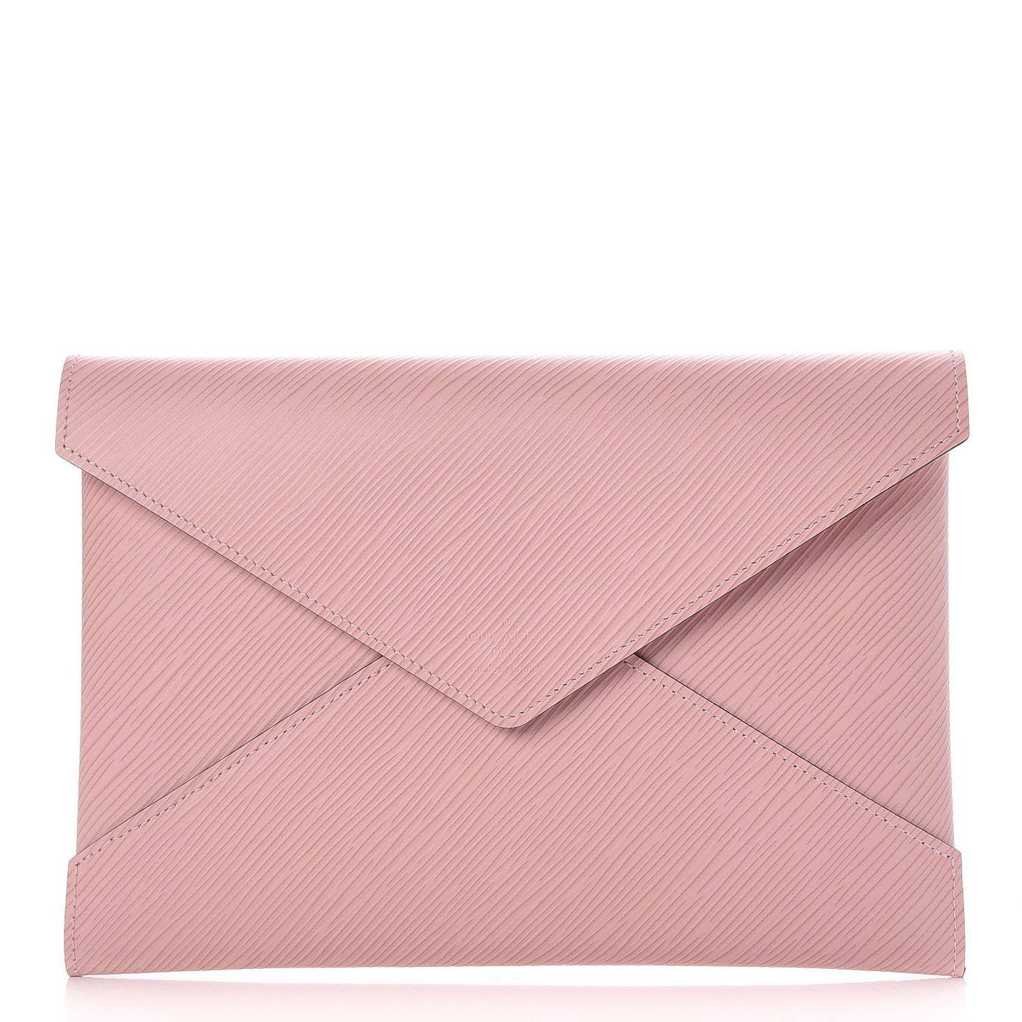 Epi Large Kirigami Pochette Insert Rose Ballerine