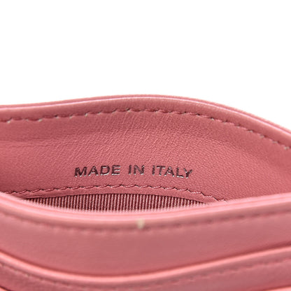 Chanel Lambskin Quilted Card Holder Pink 7 of 13