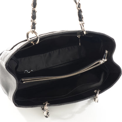 Chanel Caviar Quilted Grand Shopping Tote GST Black 5 of 7