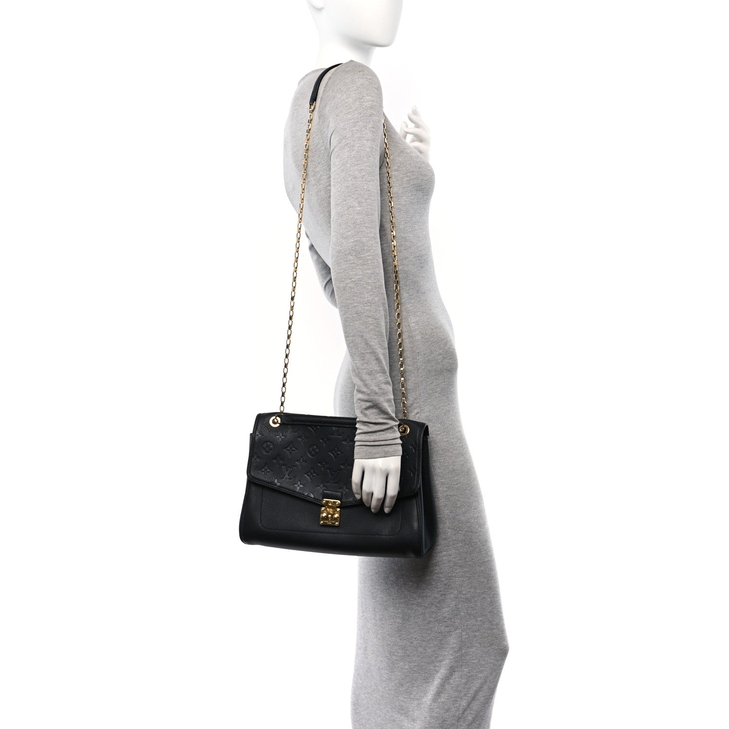 Louis Vuitton Empreinte Saint Germain MM Black 2 of 10