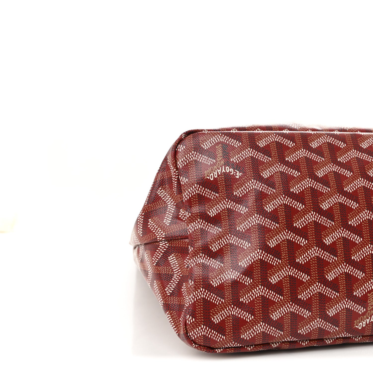 Goyard Goyardine Boheme Hobo Red 8 of 9