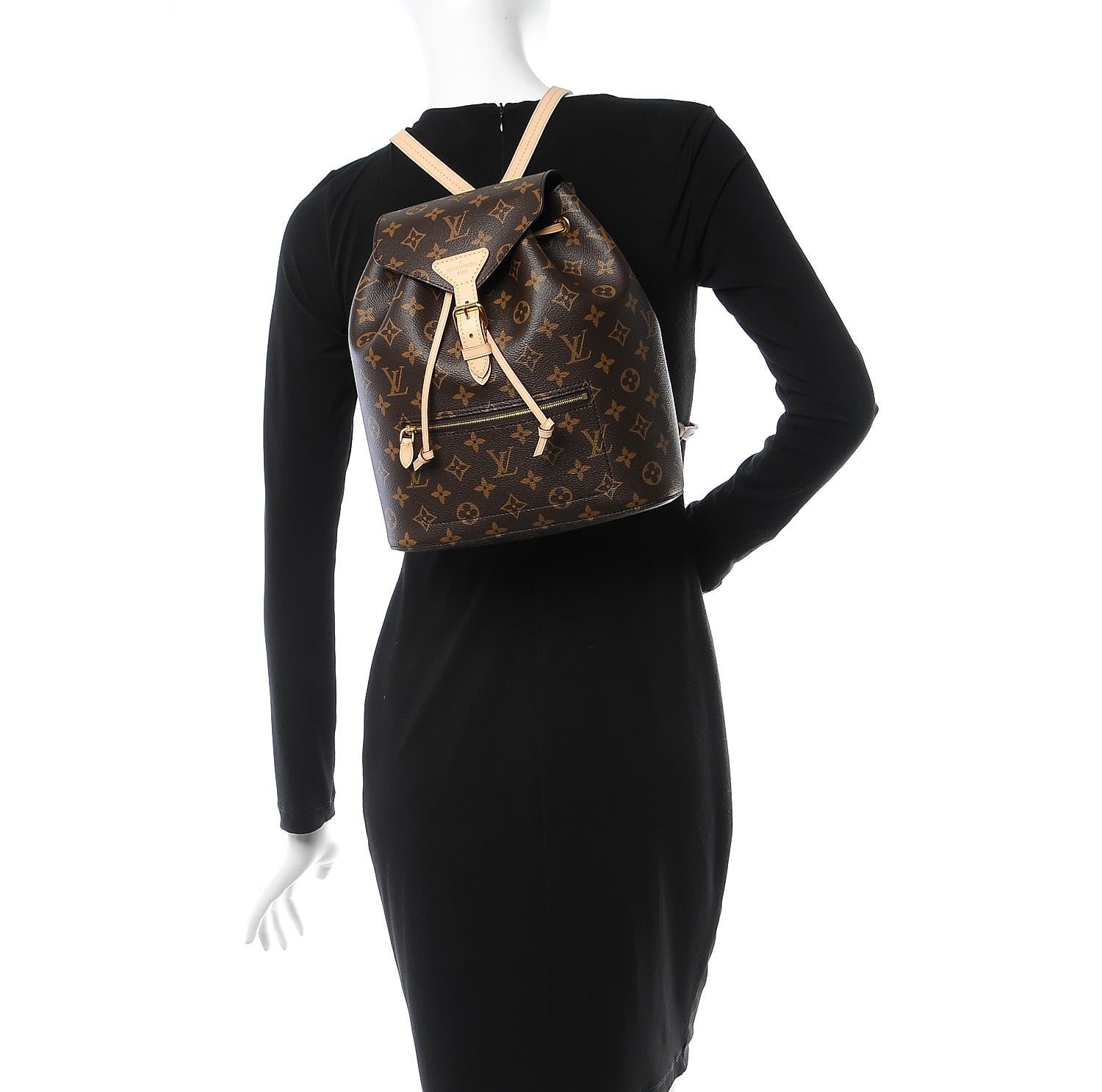 Louis Vuitton Monogram Montsouris NM Backpack 2 of 8