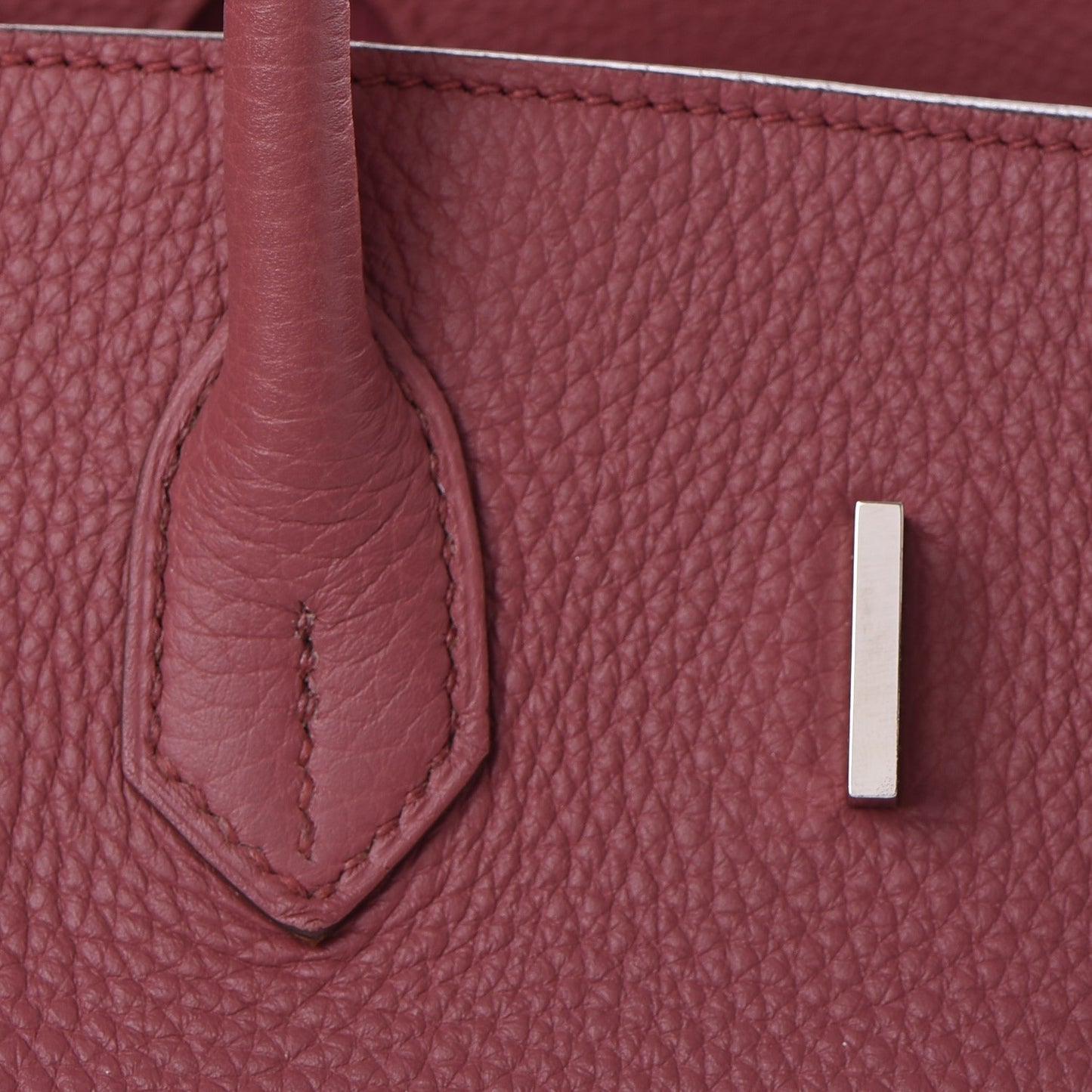 Taurillon Clemence Birkin 35 Bois de Rose