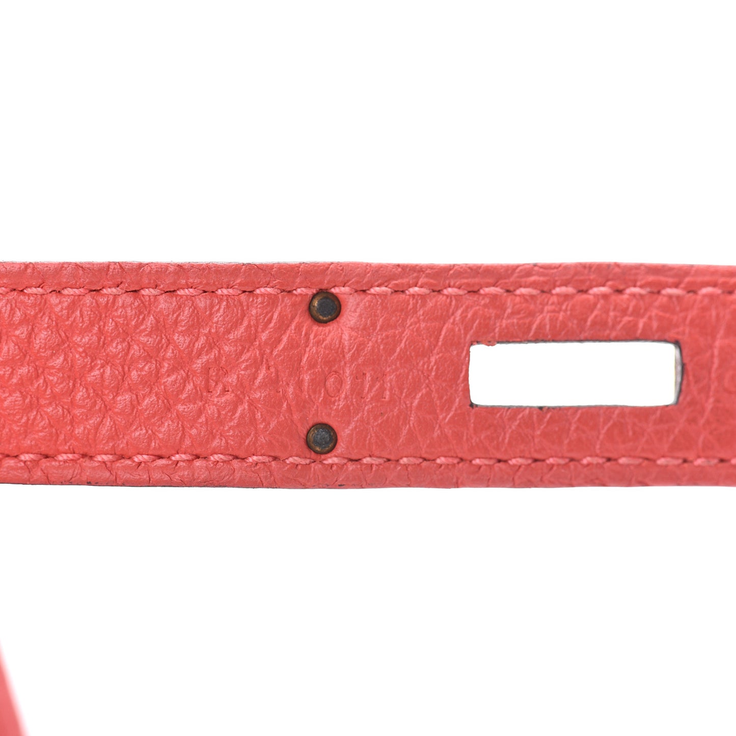 Togo Birkin 30 Rouge Pivoine