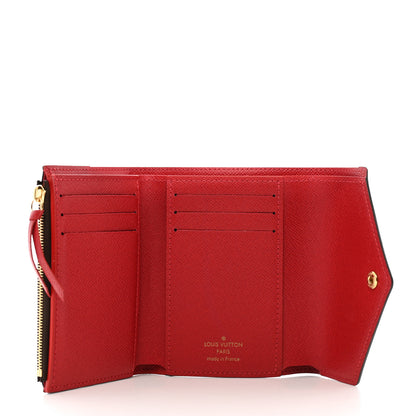 Louis Vuitton Damier Ebene Victorine Wallet Cherry 5 of 6