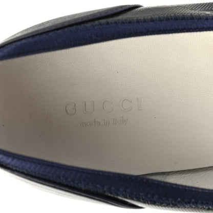 Gucci Imprime Monogram Ballerina Flats 38.5 Blue 7 of 10