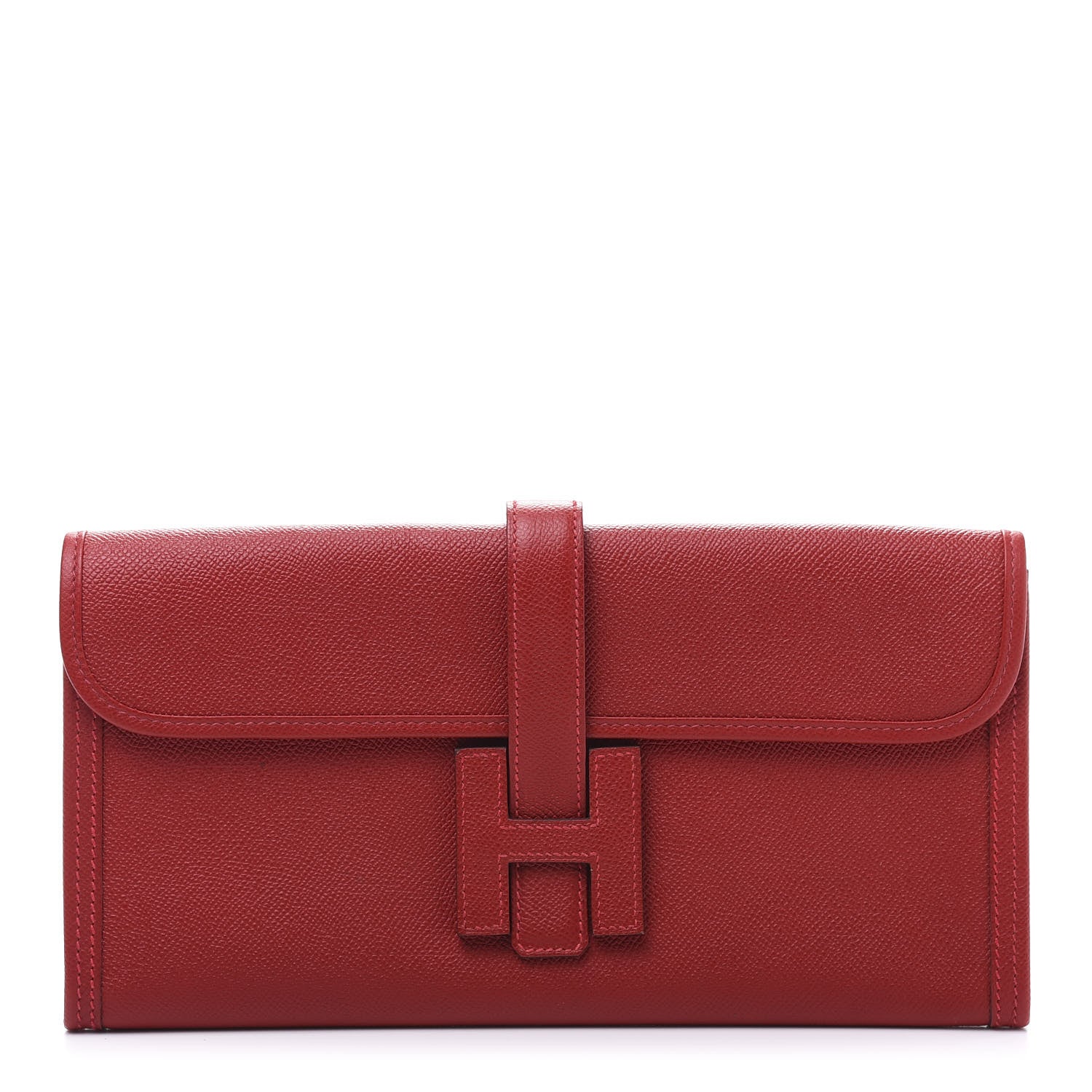 Hermes Epsom Jige Elan 29 Clutch Rouge Vif 1 of 10