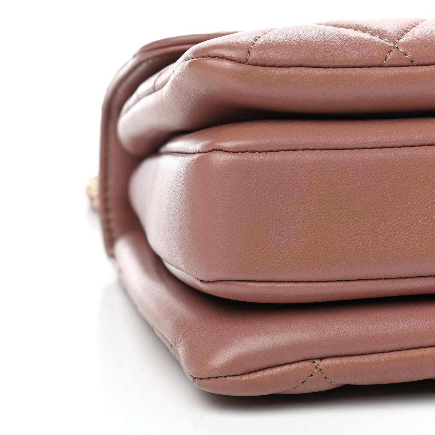 Lambskin Quilted Small Trendy CC Flap Dual Handle Bag Pink