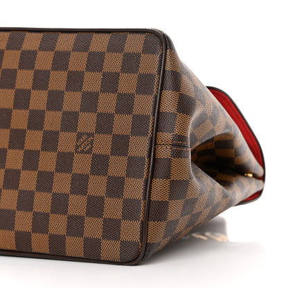 Louis Vuitton Damier Ebene Bergamo MM 10 of 14