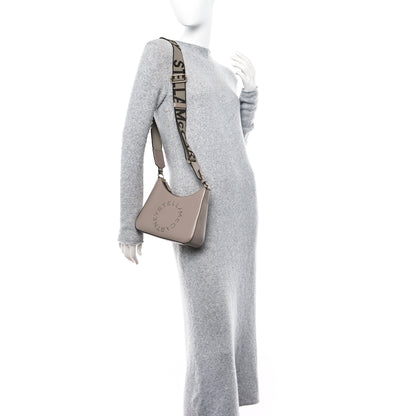 Stella McCartney Eco Alter Nappa Perforated Logo Small Shoulder Bag Moss 2 of 12