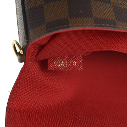 Louis Vuitton Damier Ebene Pochette Felicie Chain Wallet 8 of 11
