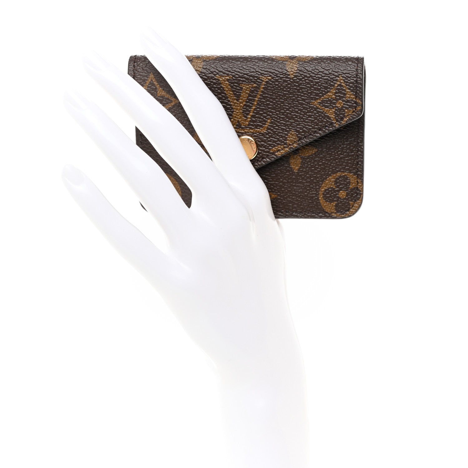 Louis Vuitton Monogram Felicie Strap & Go Card Case 2 of 8