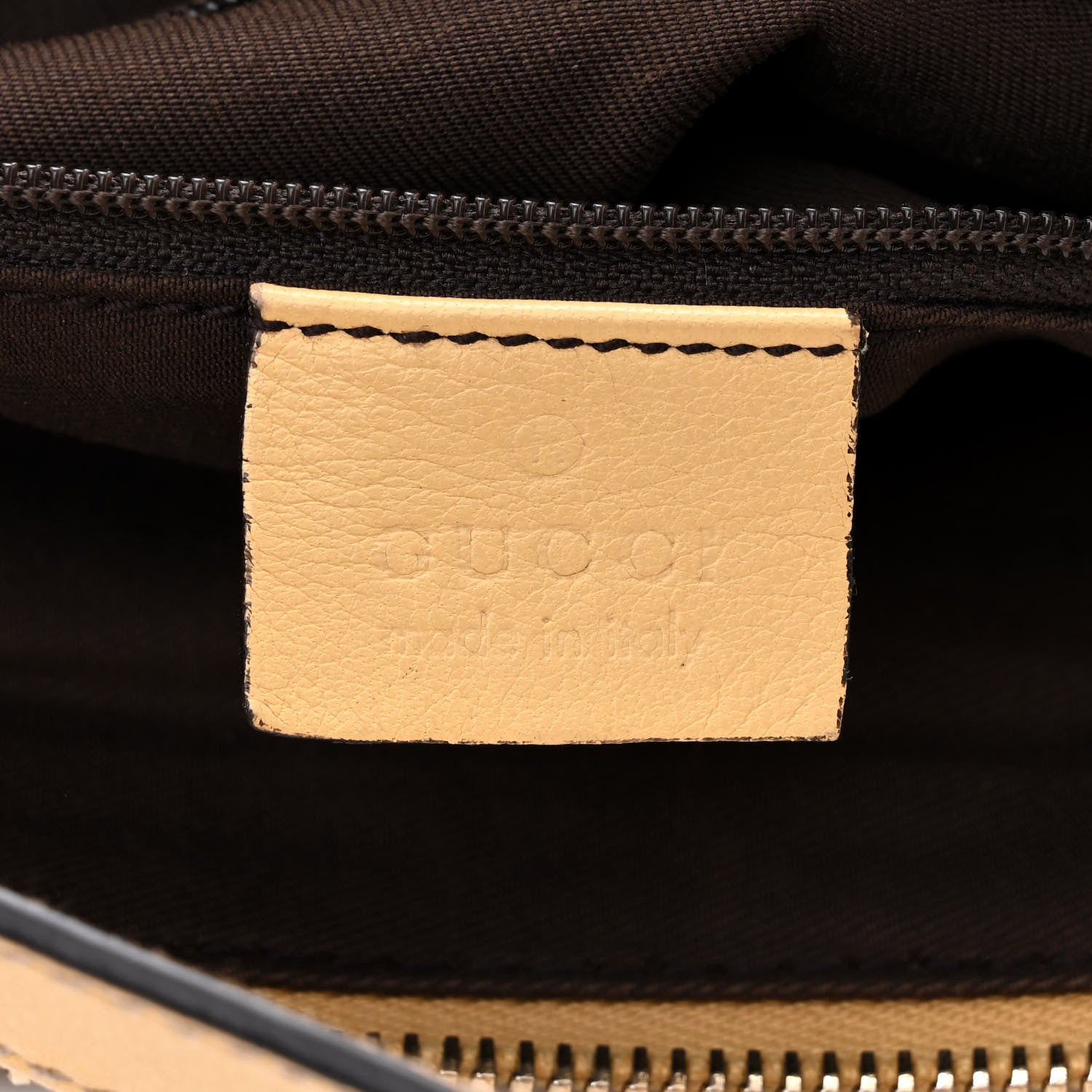 Gucci Guccissima Small D Ring Messenger Yellow 6 of 10