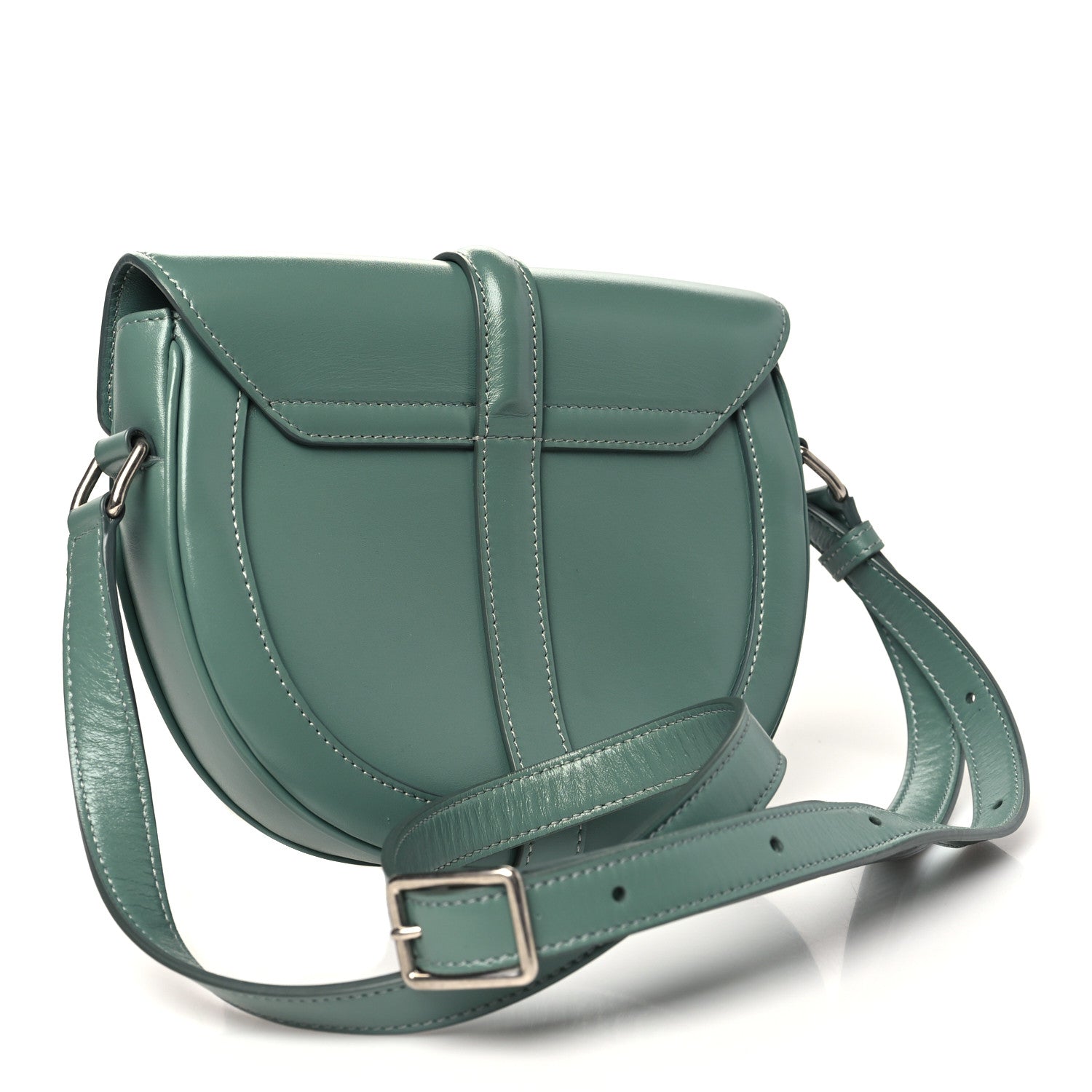 Celine Satinated Calfskin Besace Small 16 Celadon 3 of 9