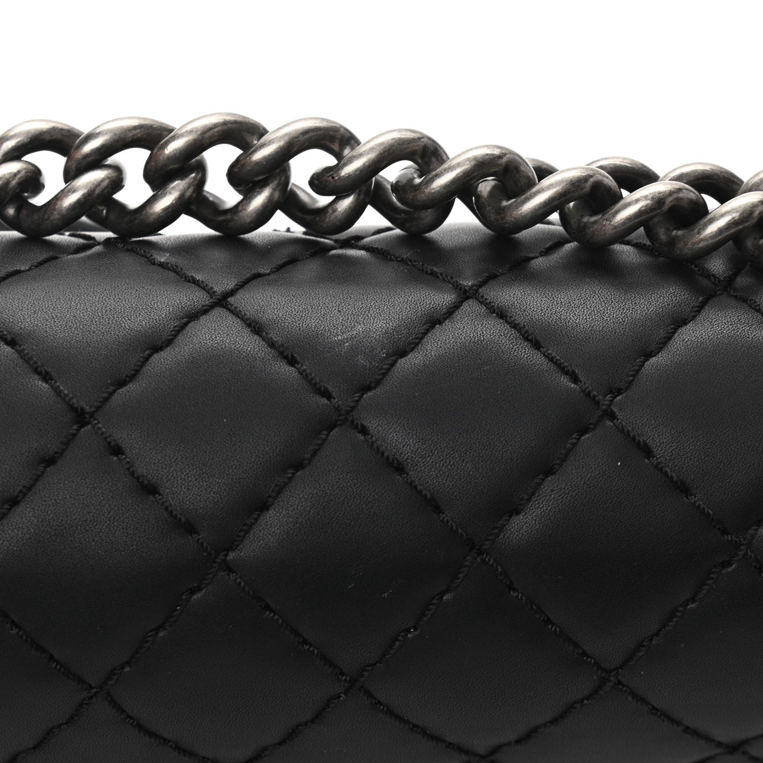 Chanel Lambskin Quilted Small Boy Flap Black 10 of 12