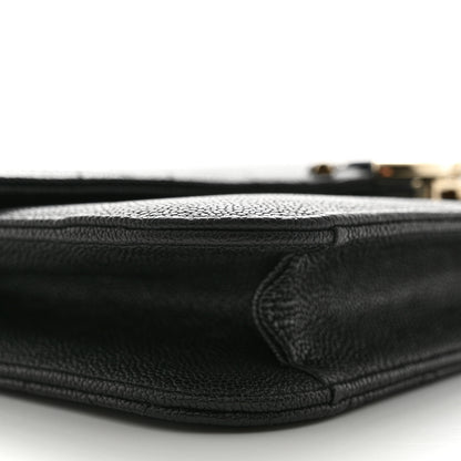 Chanel Grained Calfskin Quilted Cuba Flap Black 9 of 10