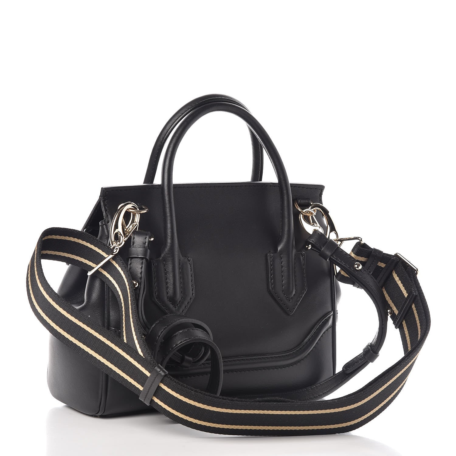 Versace Calfskin Medium Palazzo Empire Bag Black 4 of 14