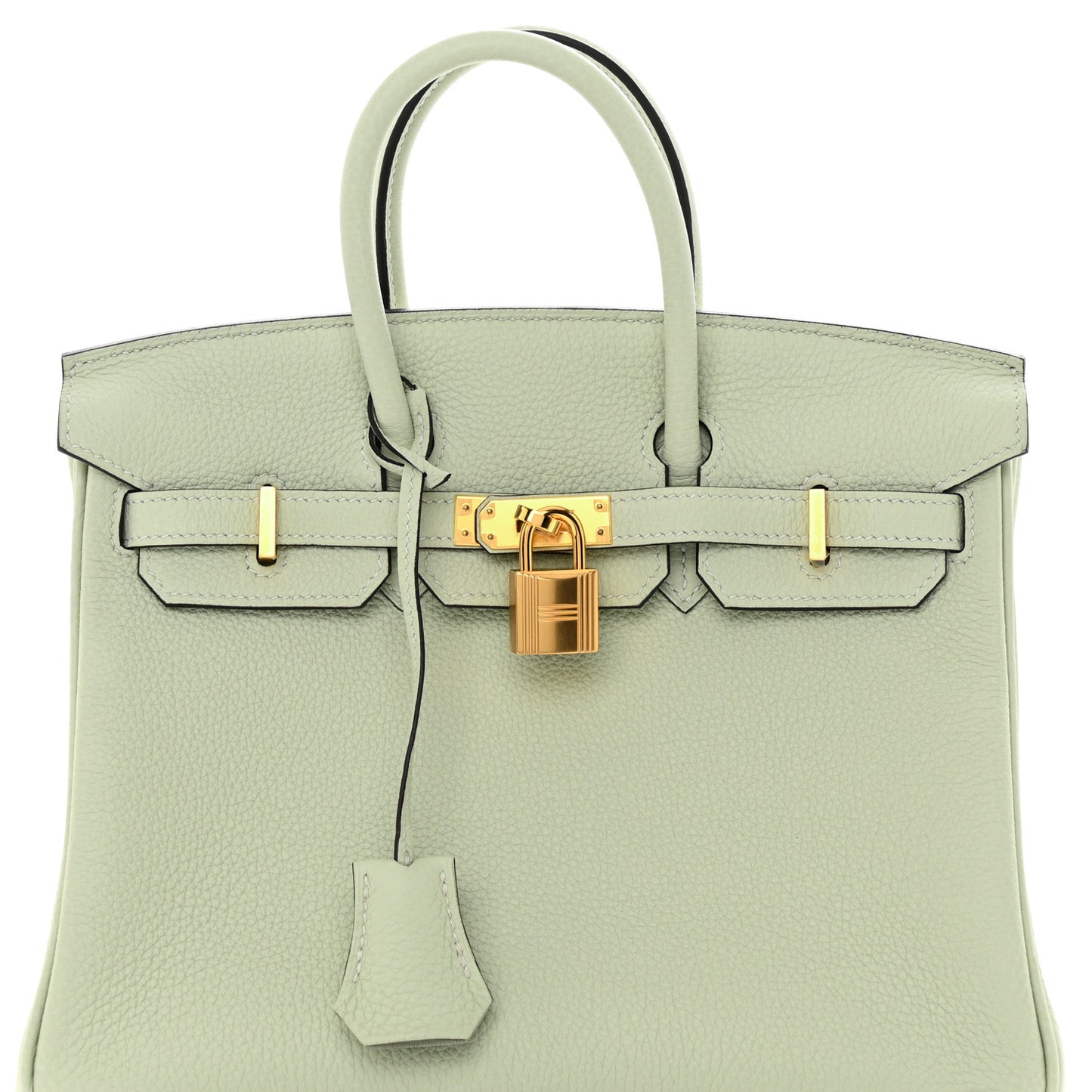 Togo Birkin 25 Gris Neve
