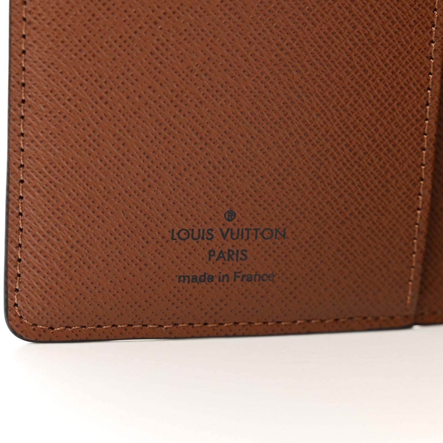 Monogram Pocket Agenda Cover