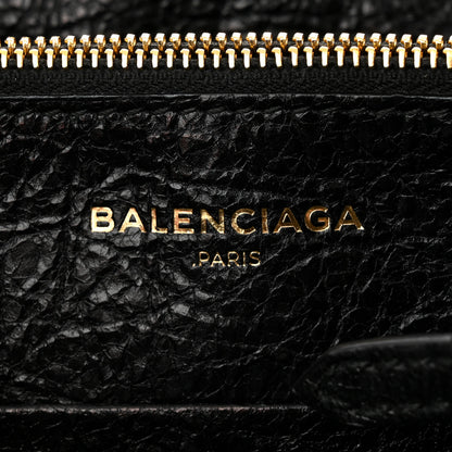 Balenciaga Agneau S Blanket Square Tote Black 6 of 10