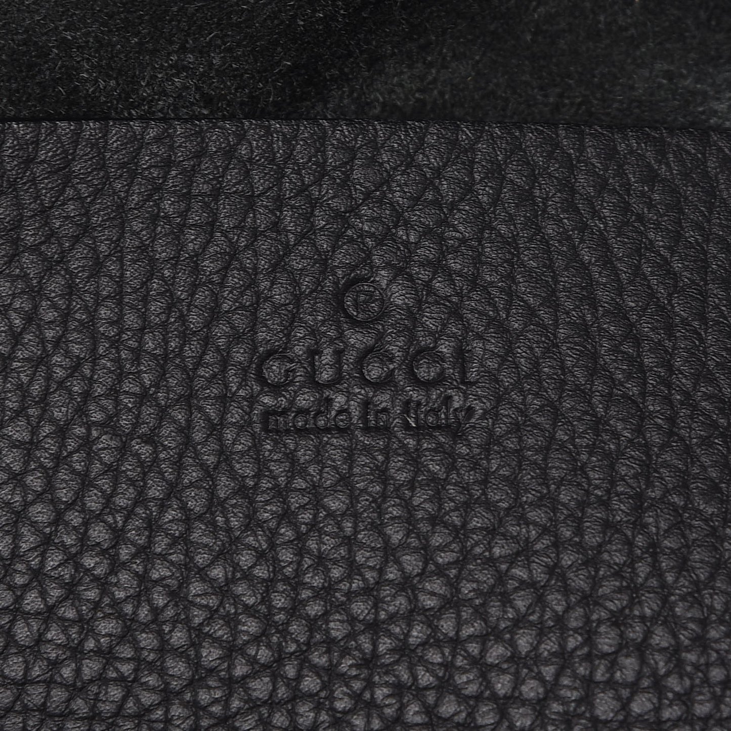 Pebbled Calfskin Carry On Duffle Black