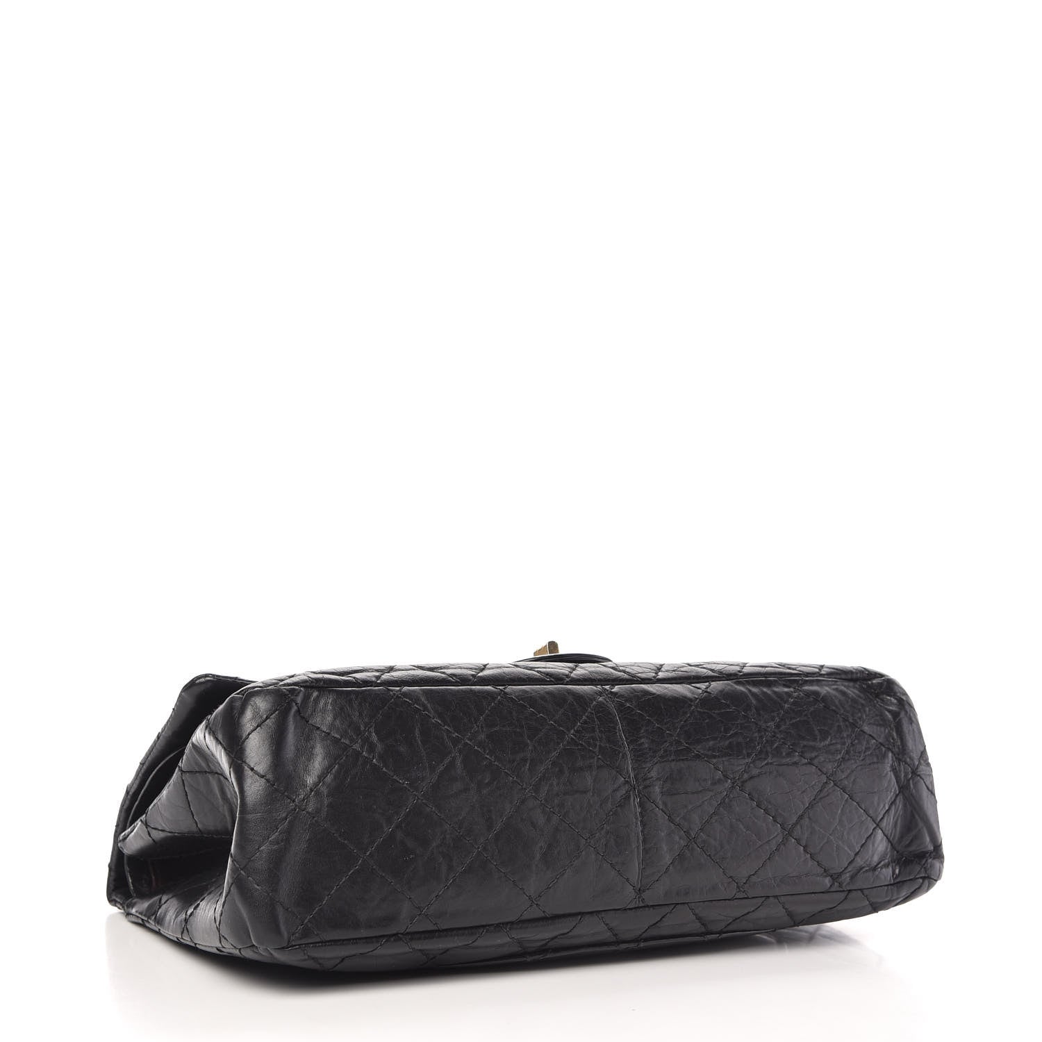 Chanel Aged Calfskin Quilted 2.55 Reissue 226 Flap Black 4 of 9