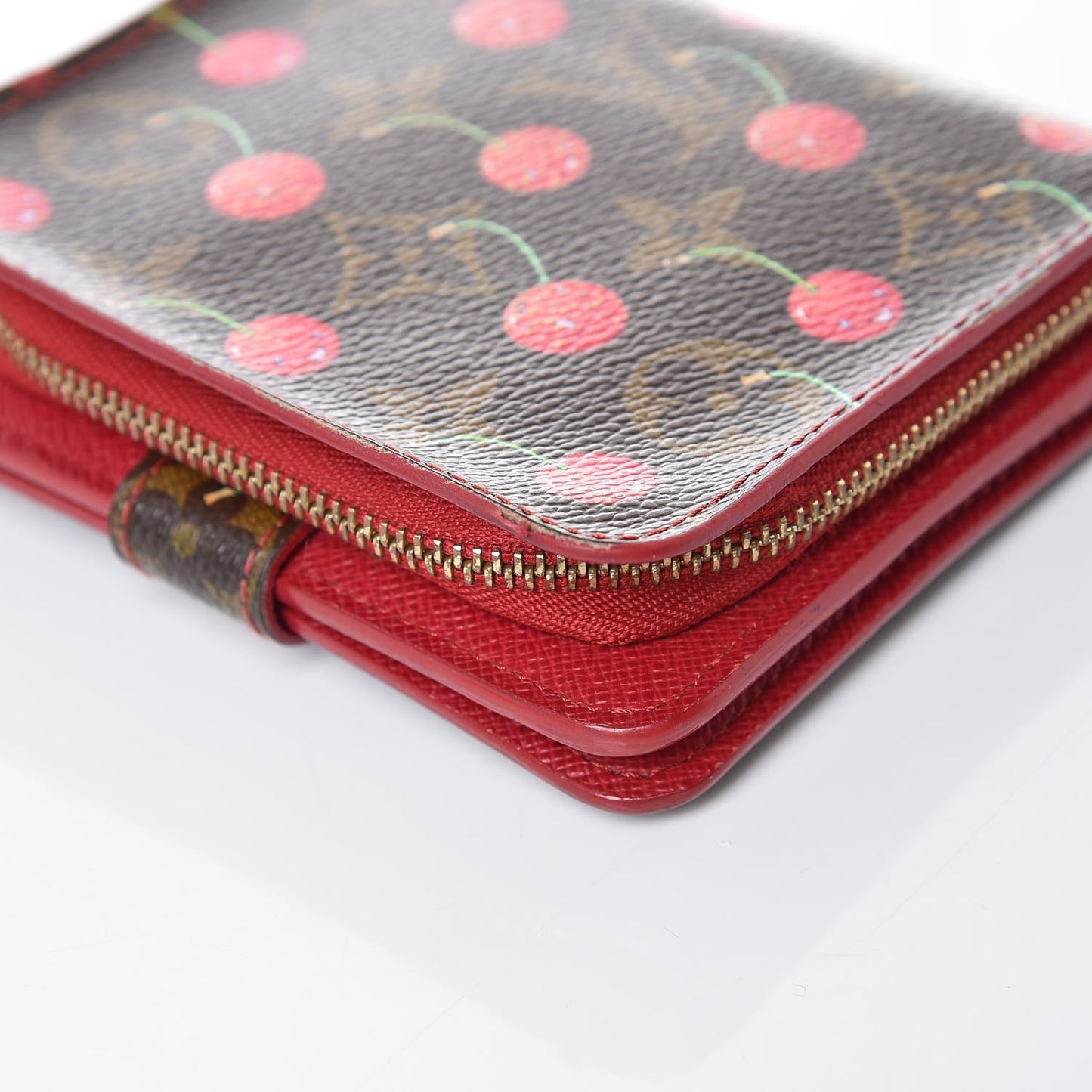 Monogram Cerises Compact Zippe Wallet