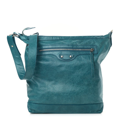 Balenciaga Agneau Day Messenger Bleu Mineral 1 of 14