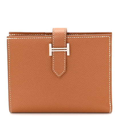 Hermes Epsom Bearn Compact Wallet Gold 1 of 6