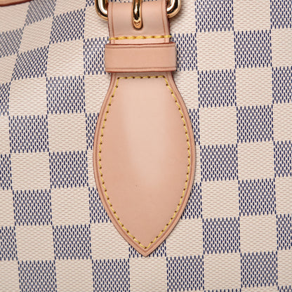 Louis Vuitton Damier Azur Hampstead MM 8 of 11