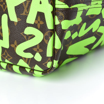 Louis Vuitton Monogram Graffiti Neverfull GM Green 20 of 20