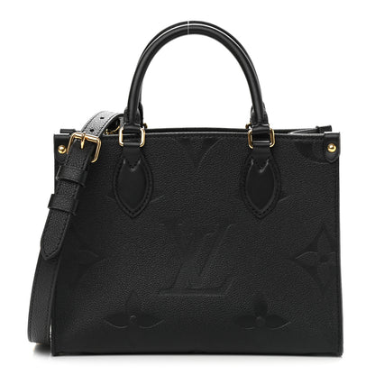 Louis Vuitton Empreinte Monogram Giant Onthego PM Black 1 of 8