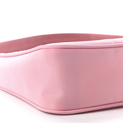 Prada Tessuto Nylon Saffiano Mini Re-Edition 2000 Bag Rosa 6 of 7