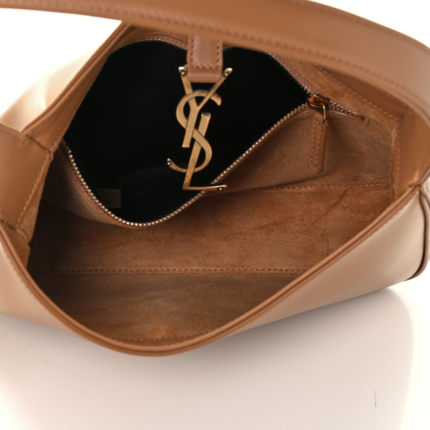 Smooth Calfskin Le 5 A 7 Hobo Brown