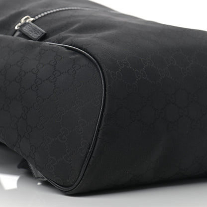 Gucci Nylon Monogram Slim Backpack Black 9 of 11