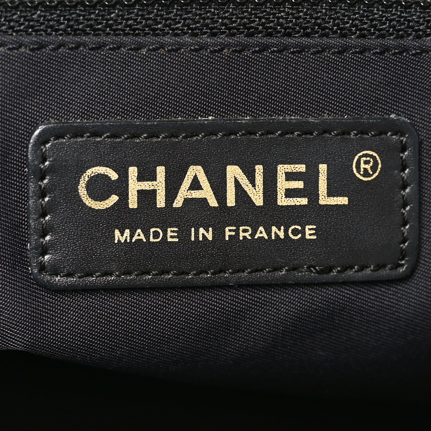 Chanel Nylon Large Travel Tote Black 6 of 10