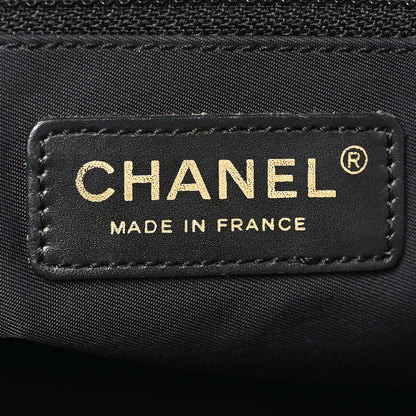 Chanel Nylon Large Travel Tote Black 6 of 10