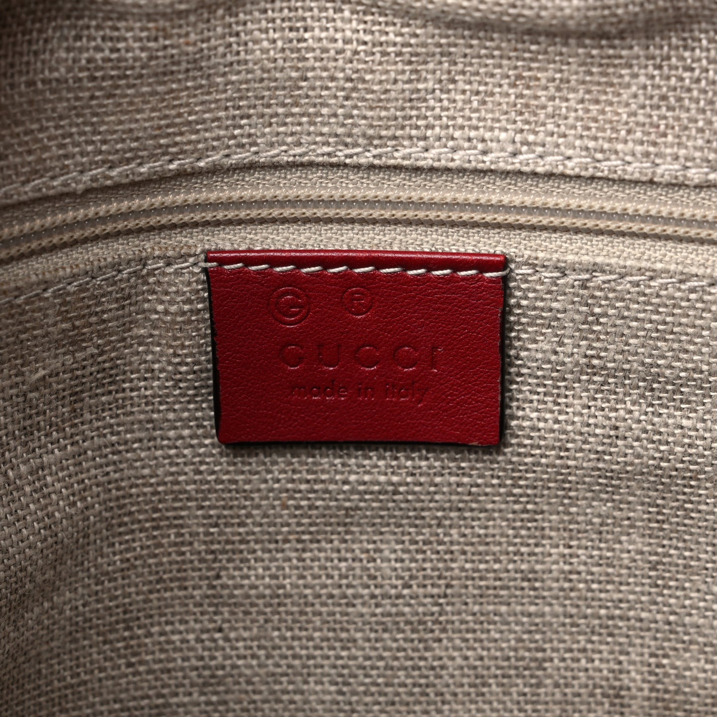 Microguccissima Small Crossbody Bag Rosso