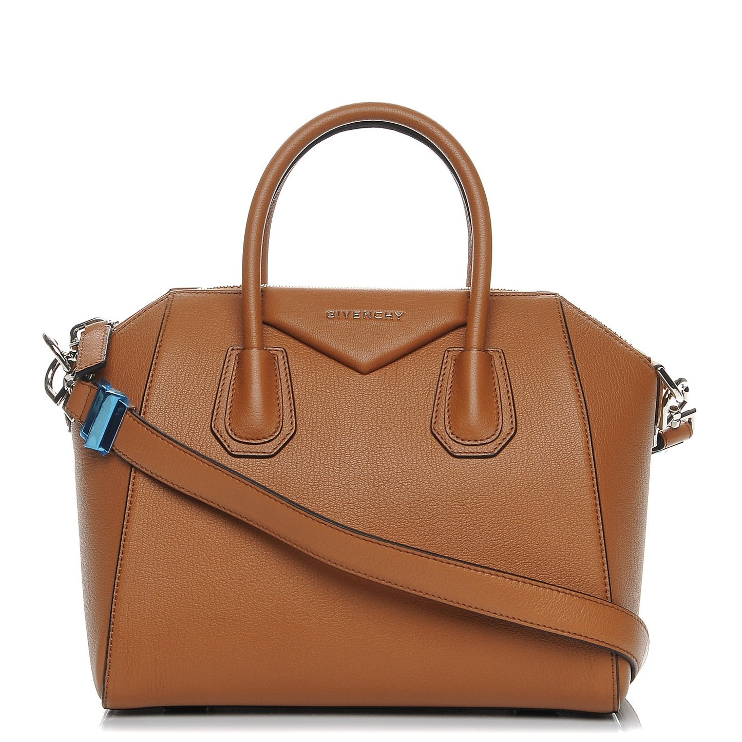 Sugar Goatskin Small Antigona Caramel