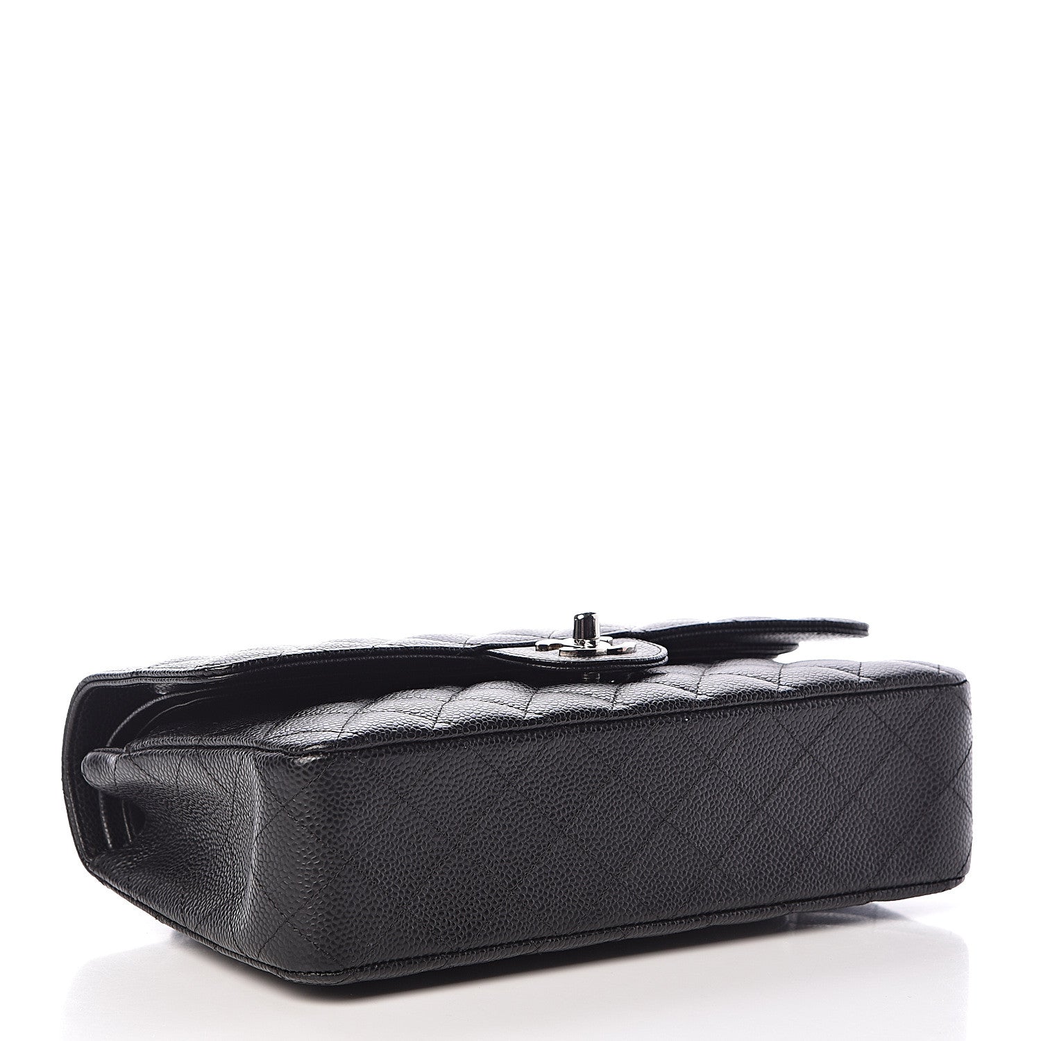 Chanel Caviar Quilted Medium Double Flap Black 4 of 11