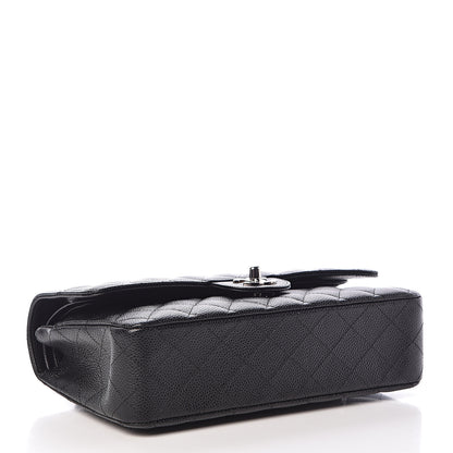 Chanel Caviar Quilted Medium Double Flap Black 4 of 11