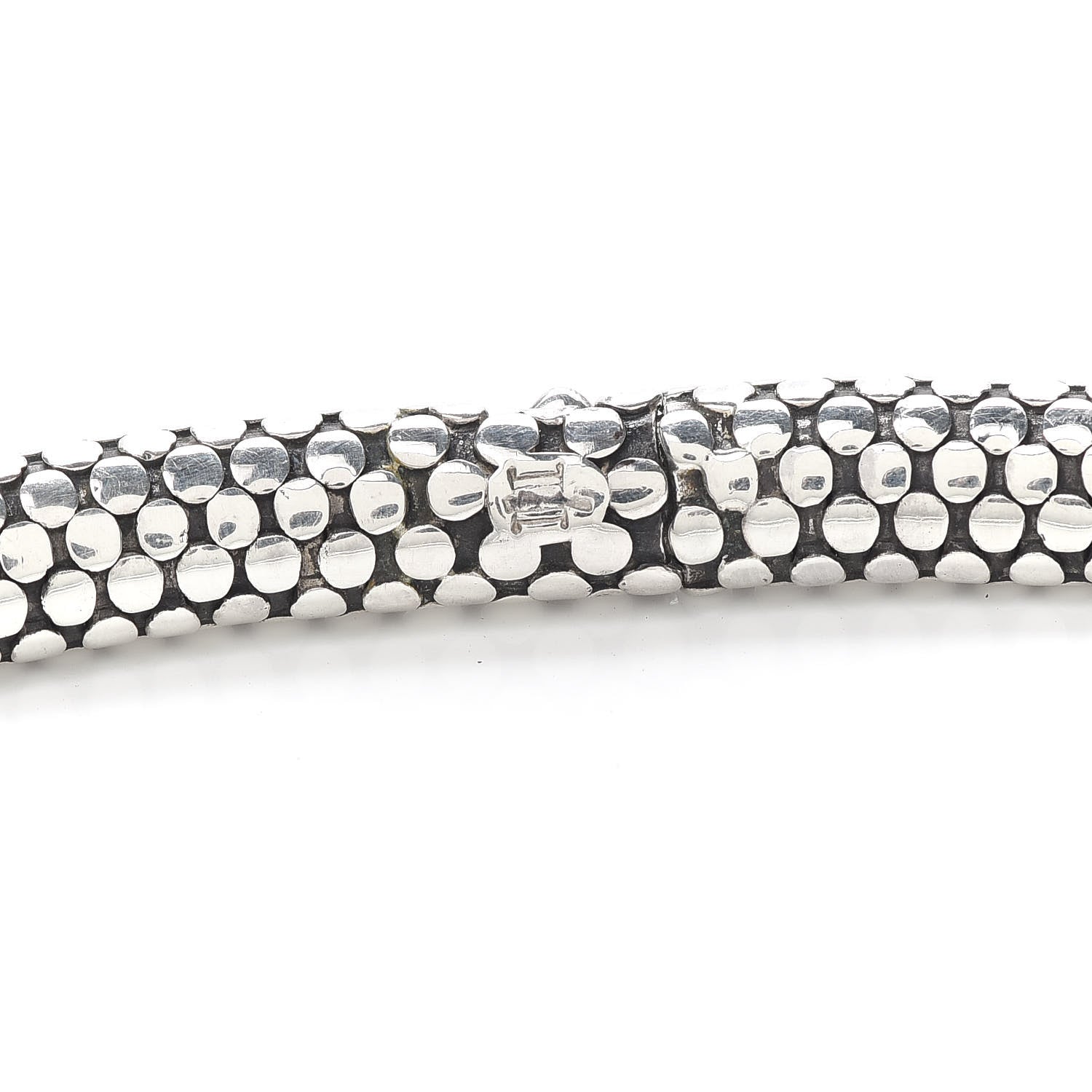 John Hardy Sterling Silver 7mm Dot Choker Necklace 4 of 6