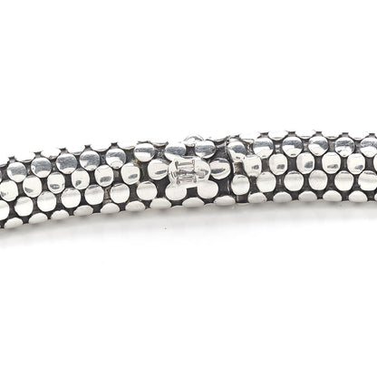 John Hardy Sterling Silver 7mm Dot Choker Necklace 4 of 6