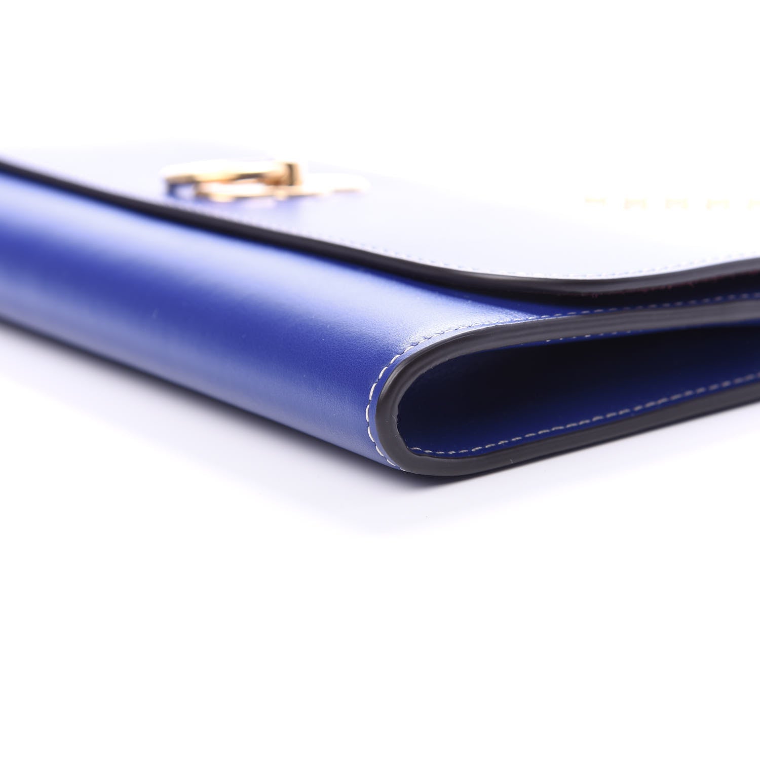 Mulberry Smooth Calfskin Amberley Convertible Clutch Cobalt Blue 8 of 9